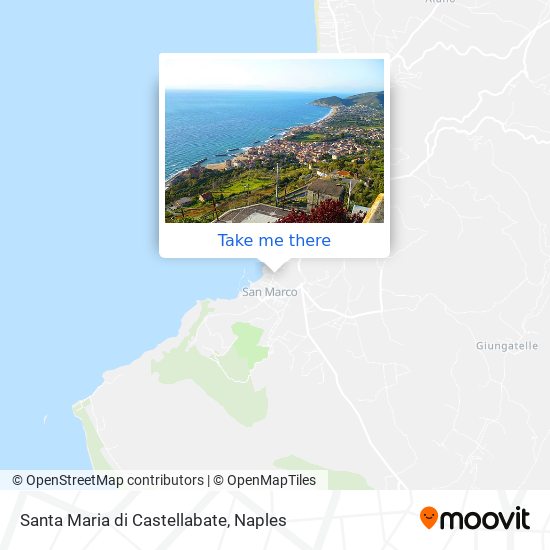 Santa Maria di Castellabate map