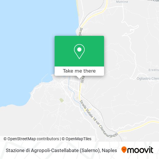 Stazione di Agropoli-Castellabate (Salerno) map