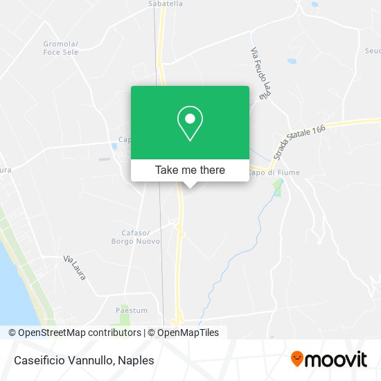 Caseificio Vannullo map