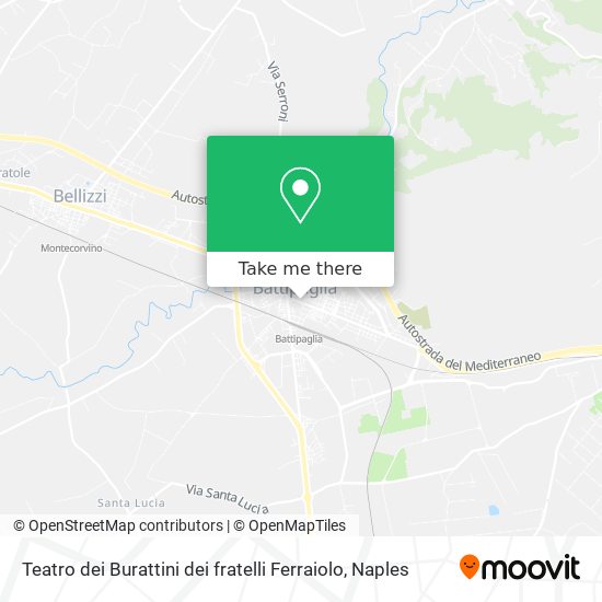 Teatro dei Burattini dei fratelli Ferraiolo map