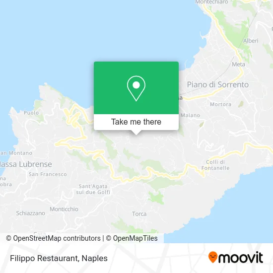Filippo Restaurant map