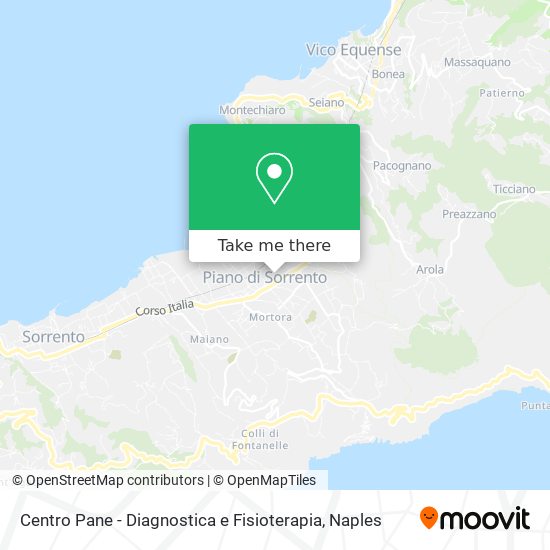 Centro Pane - Diagnostica e Fisioterapia map
