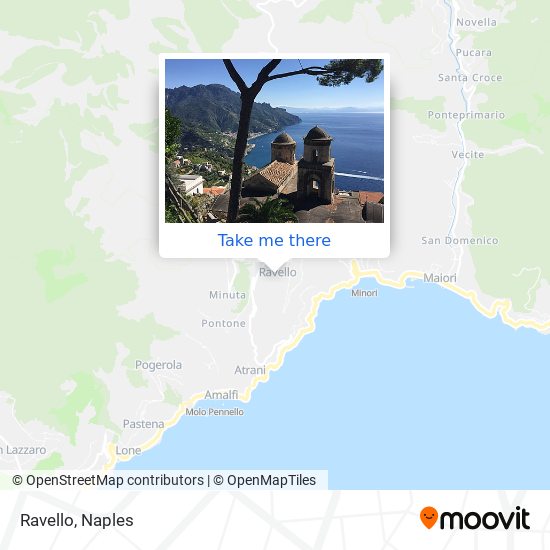 Ravello map