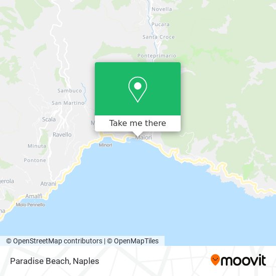 Paradise Beach map