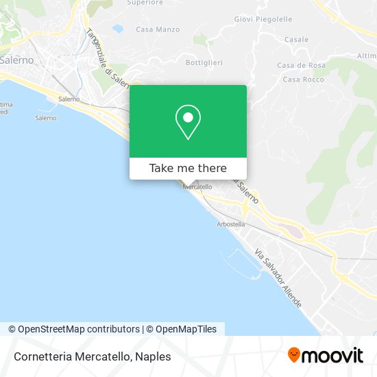 Cornetteria Mercatello map