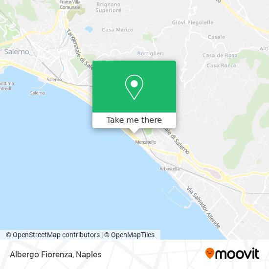 Albergo Fiorenza map