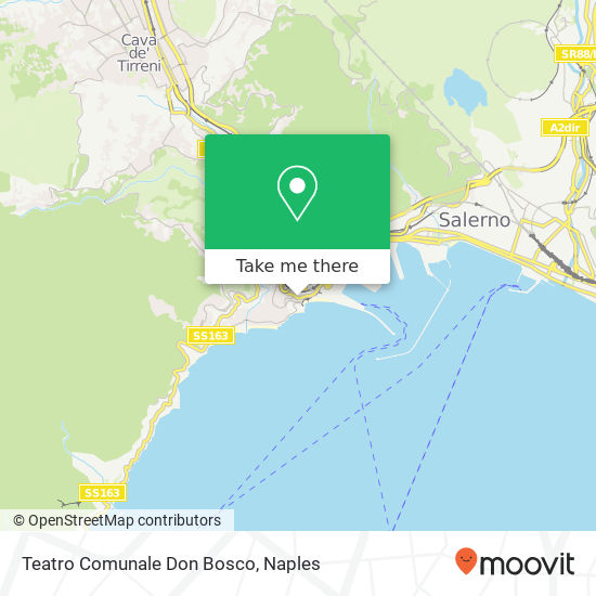 Teatro Comunale Don Bosco map