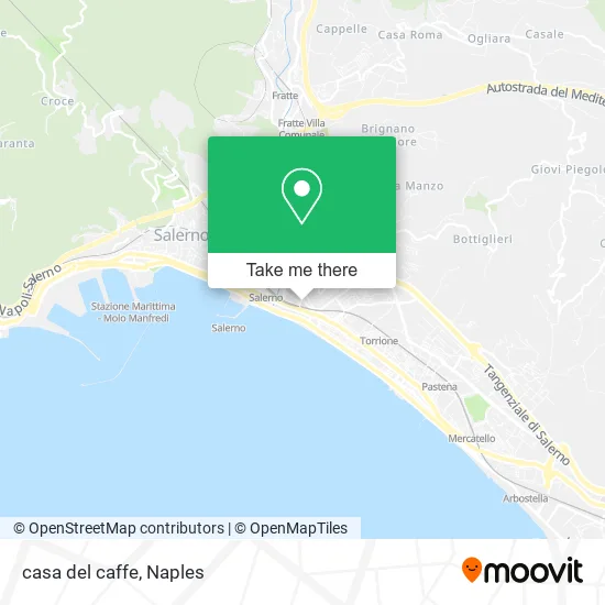 casa del caffe map