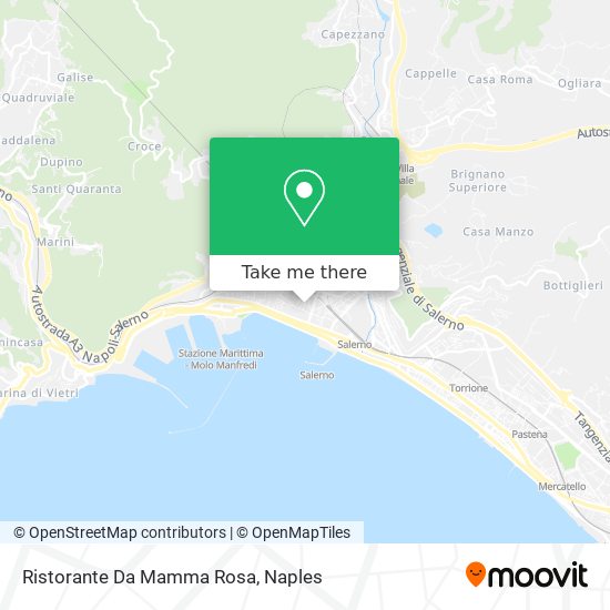Ristorante Da Mamma Rosa map