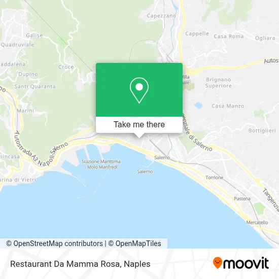 Restaurant Da Mamma Rosa map