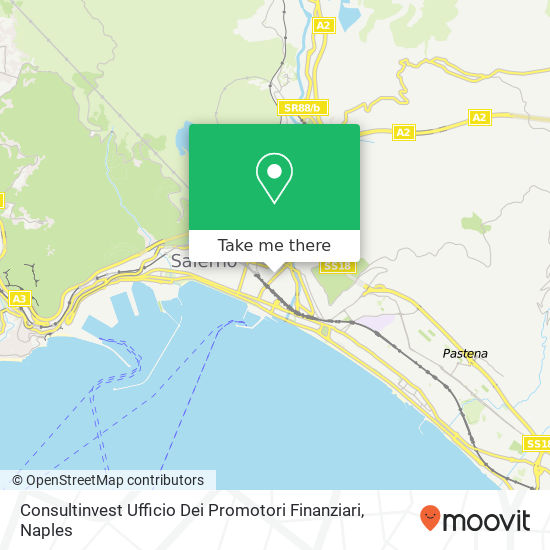 Consultinvest Ufficio Dei Promotori Finanziari map