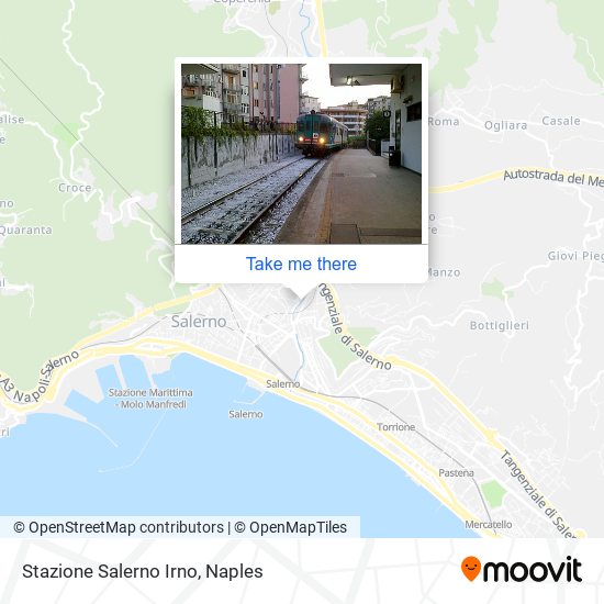 Stazione Salerno Irno map