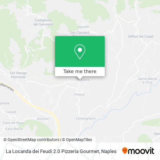 La Locanda dei Feudi 2.0 Pizzeria Gourmet map