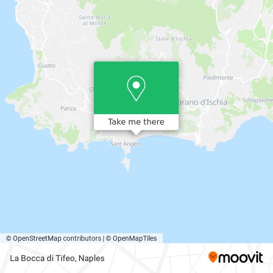 La Bocca di Tifeo map