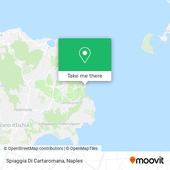 Spiaggia Di Cartaromana map