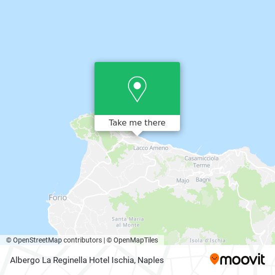 Albergo La Reginella Hotel Ischia map