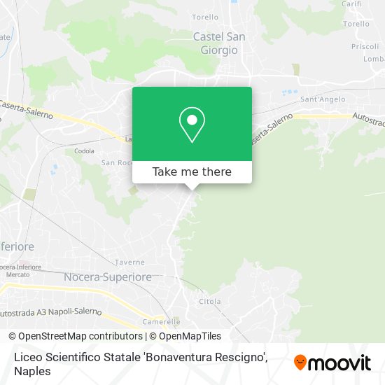 Liceo Scientifico Statale 'Bonaventura Rescigno' map