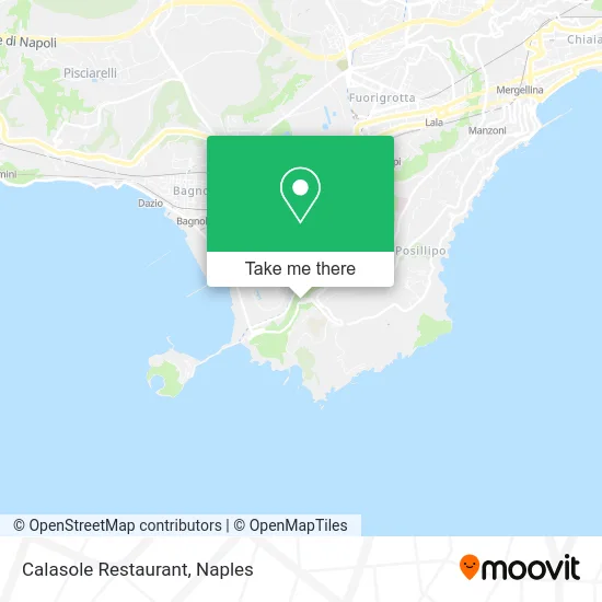 Calasole Restaurant map