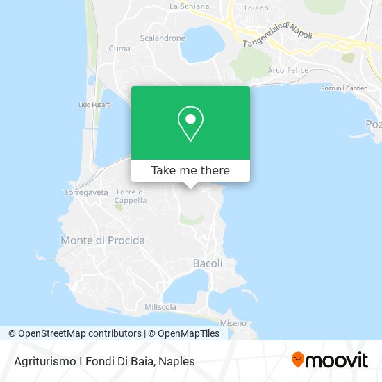 Agriturismo I Fondi Di Baia map