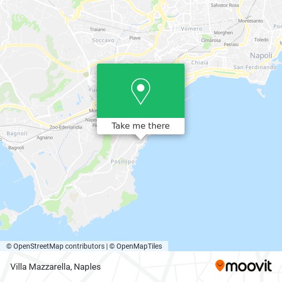 Villa Mazzarella map