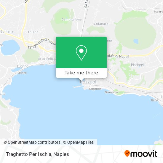 Traghetto Per Ischia map