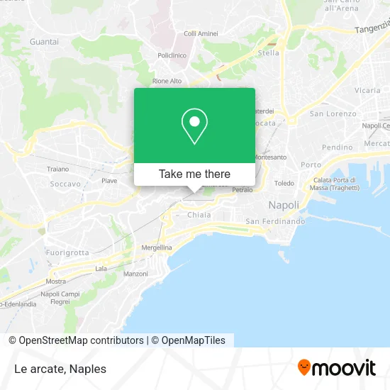 Le arcate map