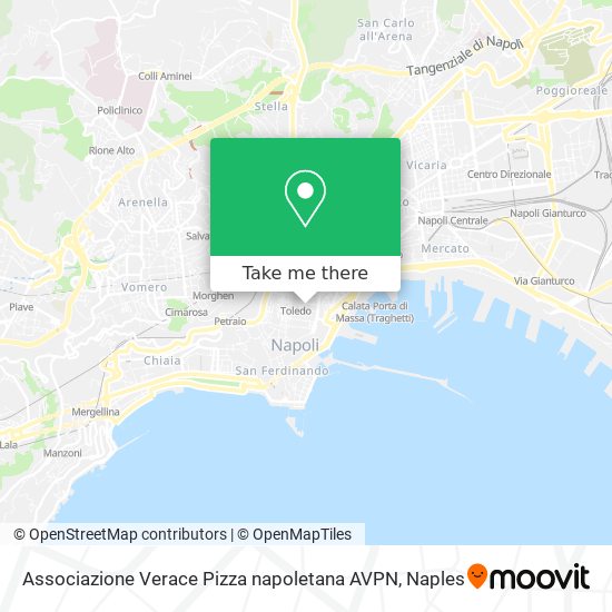 Associazione Verace Pizza napoletana AVPN map