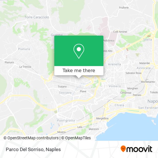 Parco Del Sorriso map