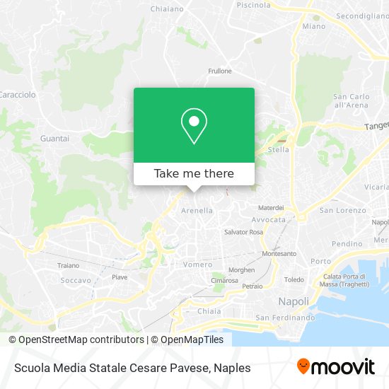 Scuola Media Statale Cesare Pavese map