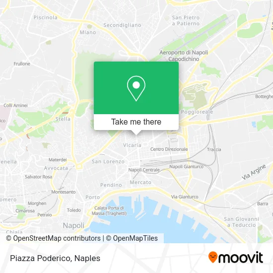 Piazza Poderico map