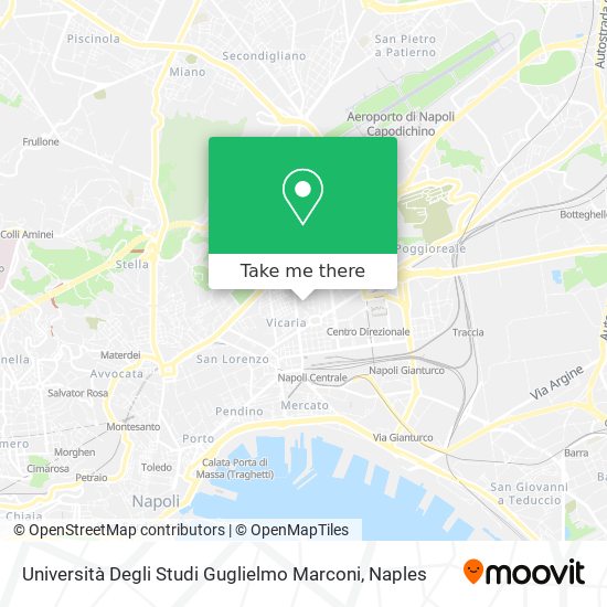 Università Degli Studi Guglielmo Marconi map