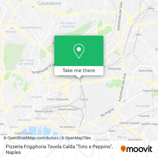 Pizzeria Friggitoria Tavola Calda "Toto e Peppino" map