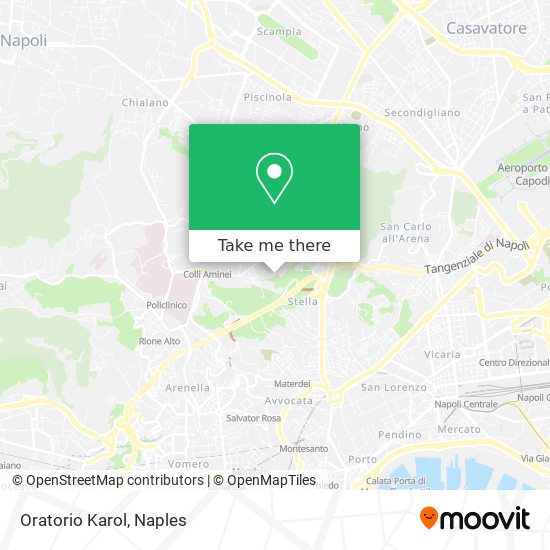 Oratorio Karol map