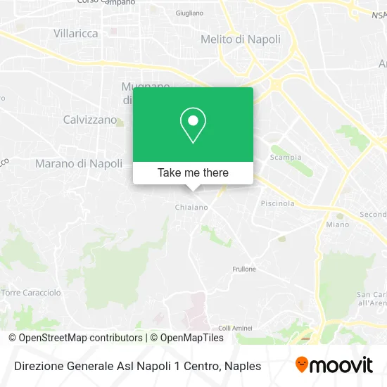 Direzione Generale Asl Napoli 1 Centro map