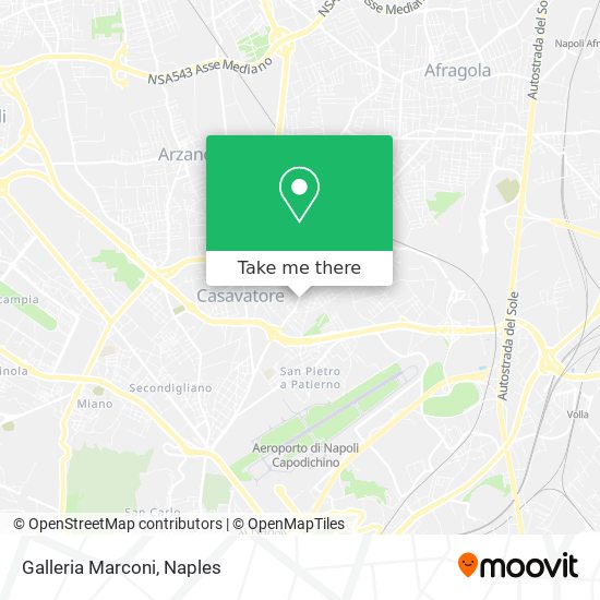 Galleria Marconi map