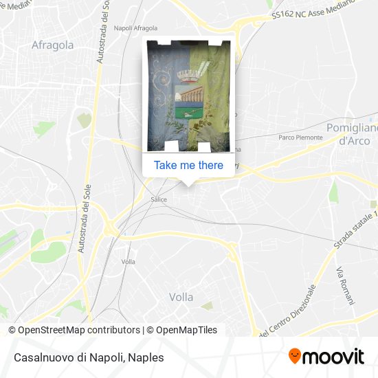Casalnuovo di Napoli map