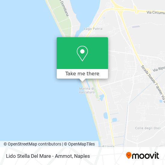 Lido Stella Del Mare - Ammot map