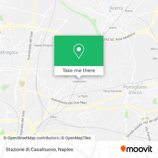Stazione di Casalnuovo map