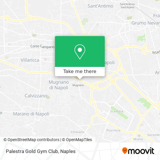 How to get to Palestra Gold Gym Club in Mugnano Di Napoli by Metro, Bus or  Train?