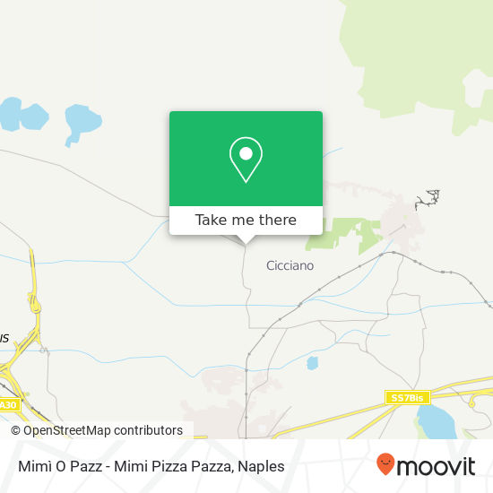 Mimì O Pazz - Mimi Pizza Pazza map