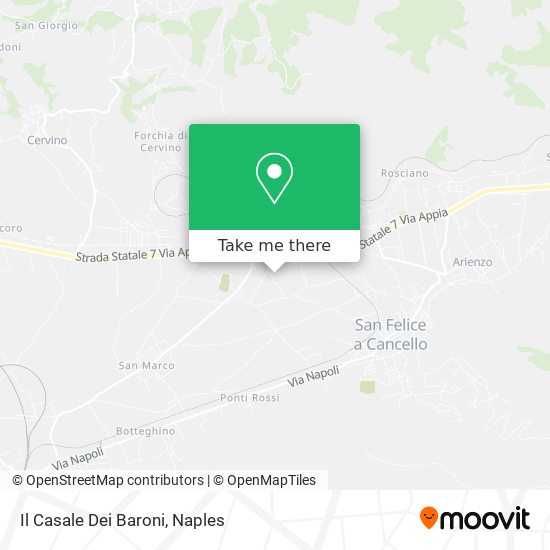 Il Casale Dei Baroni map