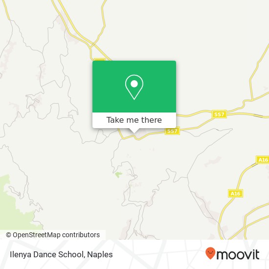 Ilenya Dance School map