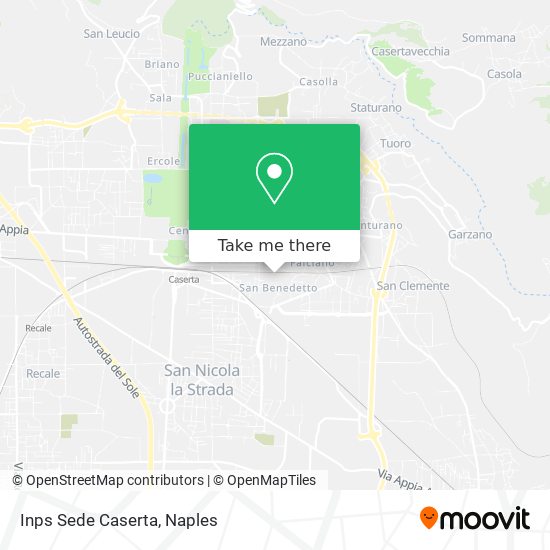 Inps Sede Caserta map