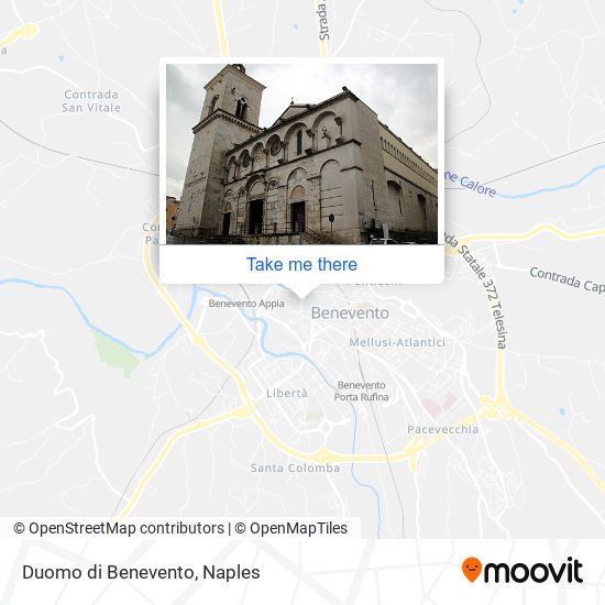 Duomo di Benevento map