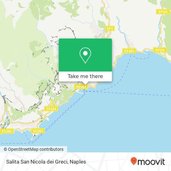 Salita San Nicola dei Greci map