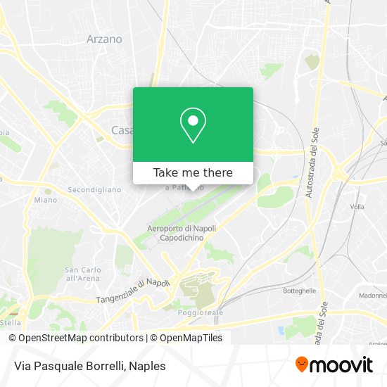 Via Pasquale Borrelli map