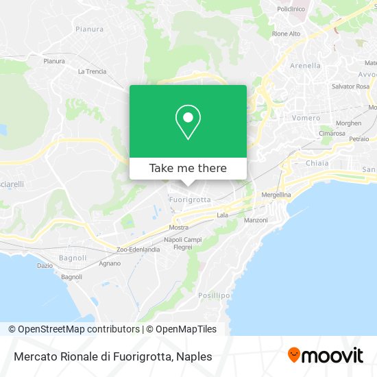 Mercato Rionale di Fuorigrotta map