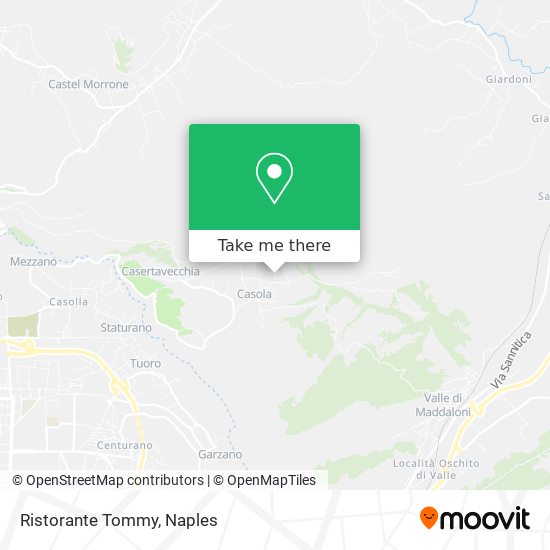 Ristorante Tommy map