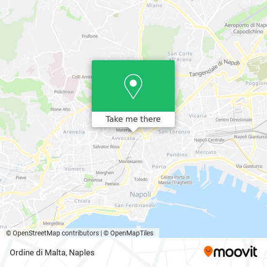 Ordine di Malta map