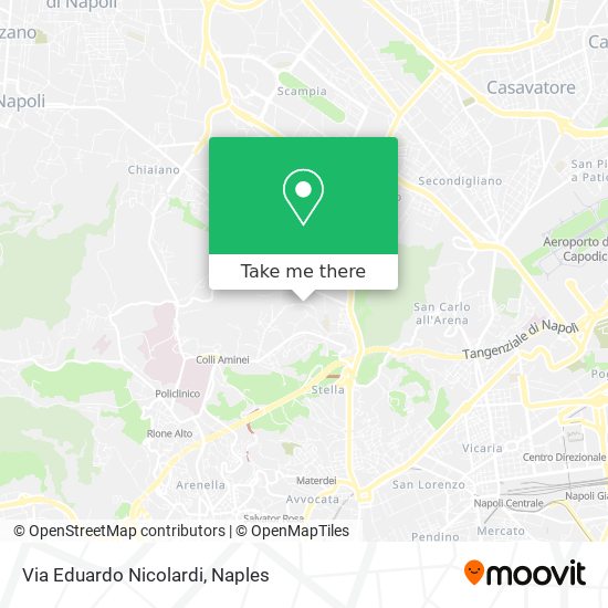 Via Eduardo Nicolardi map